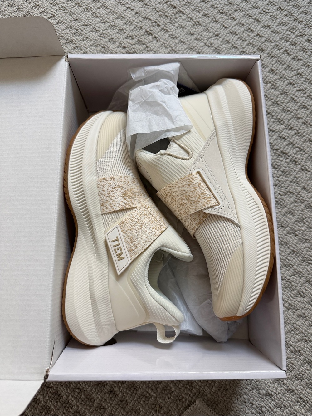 TIEM Lynx Champagne/Gold Spin Shoes